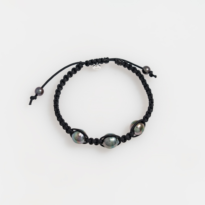 Bracelet with Freshwater & Tahitian Pearls