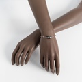 Bracelet with black Tahitian pearl
