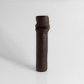 Ceramic vase with an asymmetrical cylindrical shape (large size)