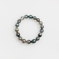 Beautiful Bracelet with Multicolour Tahitian Pearls