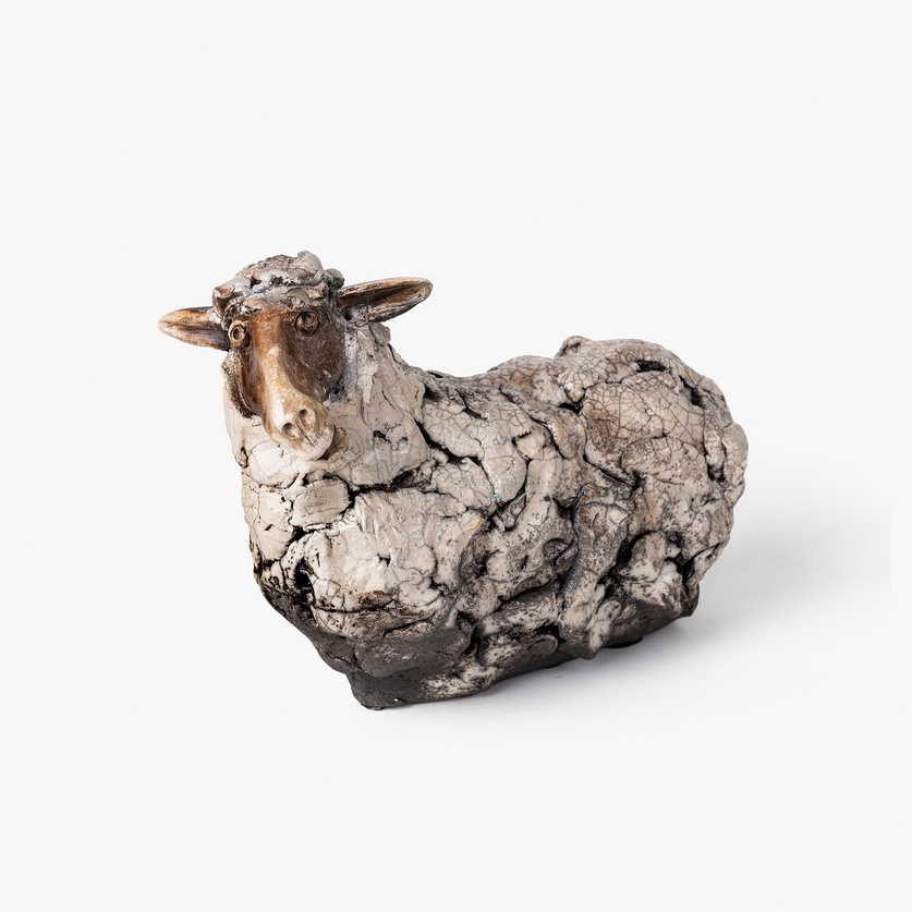 Amazing ceramic sheep