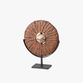 Ceramic disc with sphere