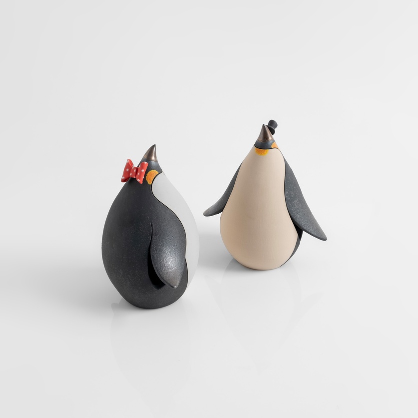 Ceramic Penguin Figurine (female)