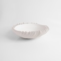 Porcelain Platter with Wave-Inspired Design
