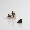 "Fisherman" Miniature Sculpture