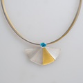 Εκθαμβωτικό κολιέ με μπλε topaz