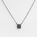 Delicate Necklace with Brilliant-Cut Diamonds