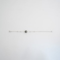 Bracelet with black Tahitian pearl