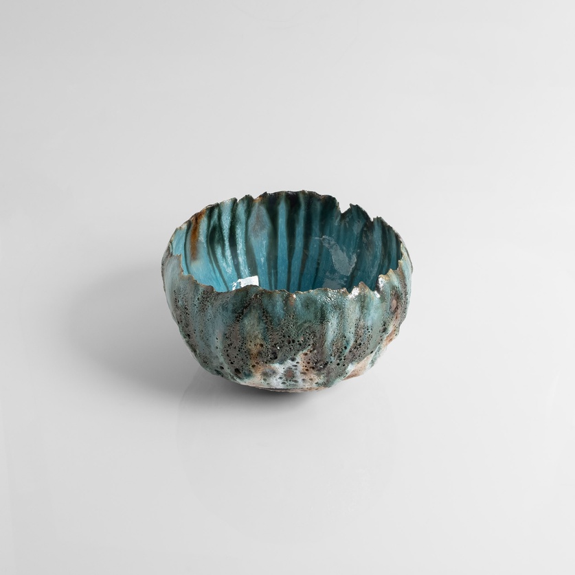 Ceramic "Crater" Bowl