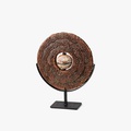 Ceramic disc with sphere