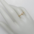 Impressive solitaire ring with Princess diamond