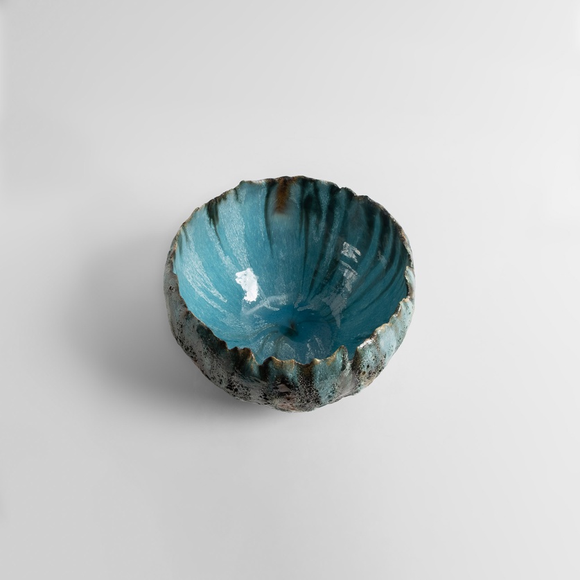 Ceramic "Crater" Bowl