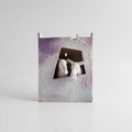 Decorative ceramic composition featuring donkeys