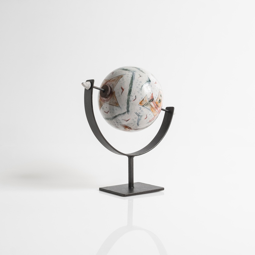 Κεραμική υδρόγειος με ζωγραφική