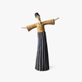 Ceramic figurine of a Dervish