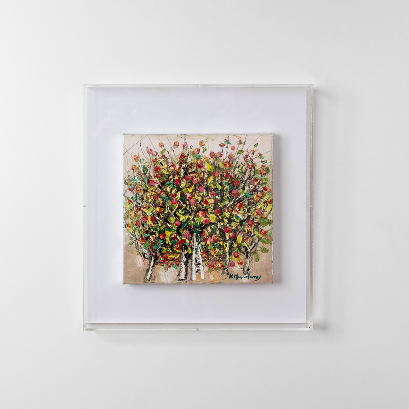 Painting with pomegranate