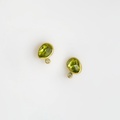 Elegant peridot & diamond earrings