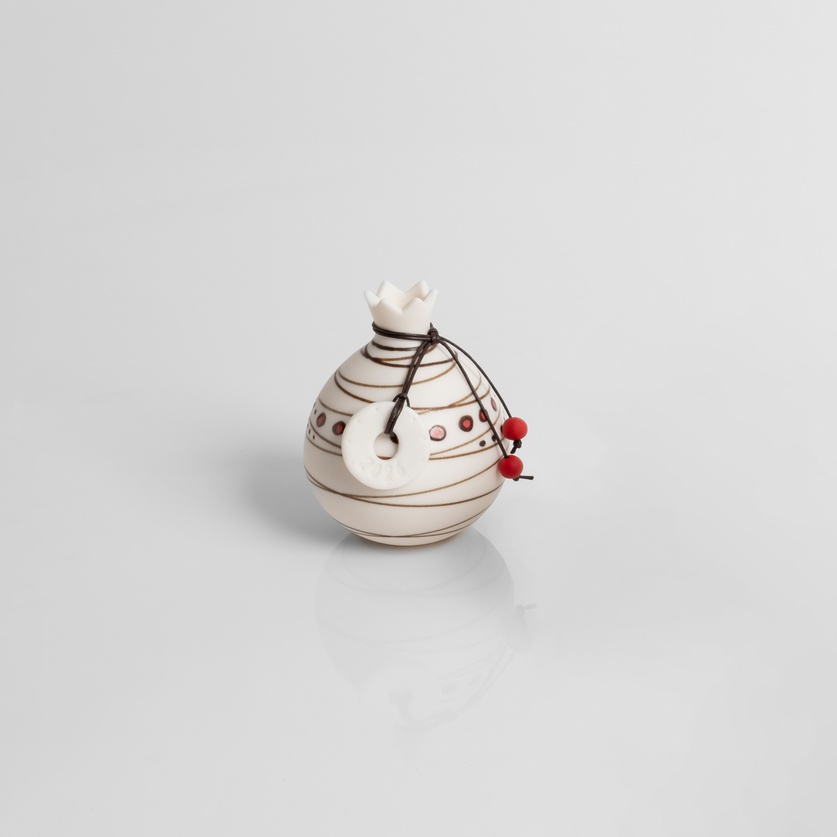 Ρόδι με οριζόντιες γραμμές